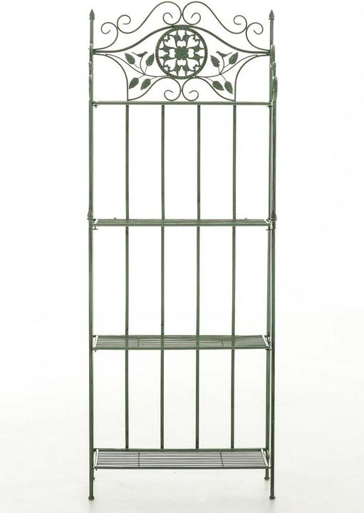 Immagine prodotto CLP Scaffale a terra Flora, verde antico (66 x 32 x 175 cm)