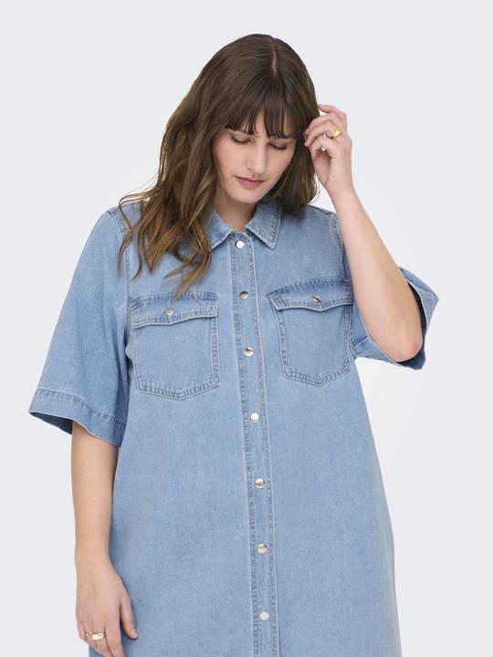 Image du produit Only CARBELLE Kurzes Kleid Jeanskleid (50)