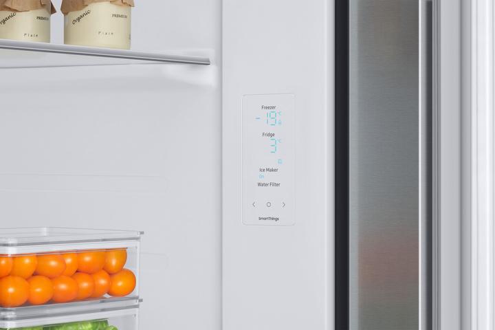 Image du produit Samsung RS68A884CSL Réfrigérateur côte à côte Installation gratuite 635 (635 l)