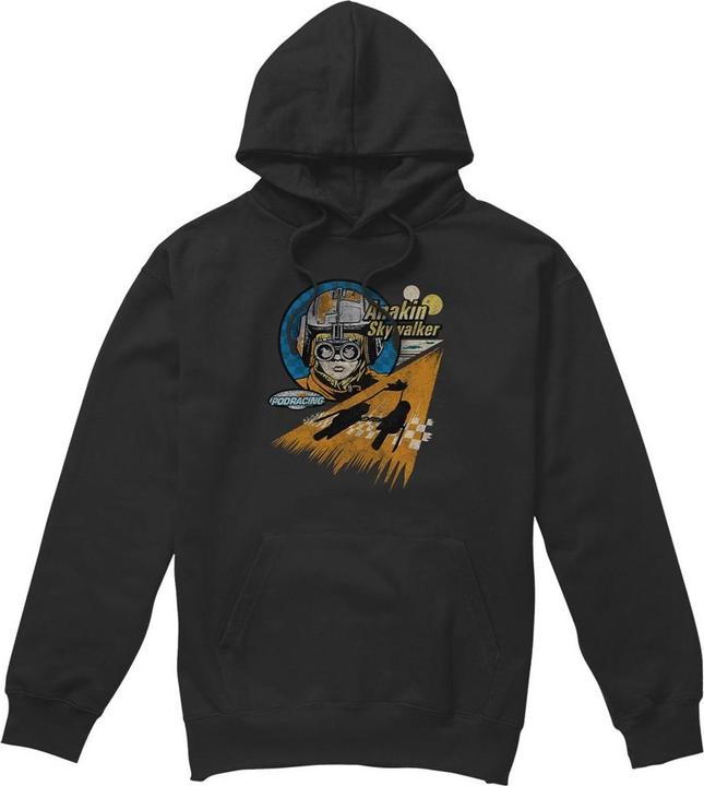 Actual product image Star Wars Mens Mos Espa Anakin Skywalker Hoodie (L)