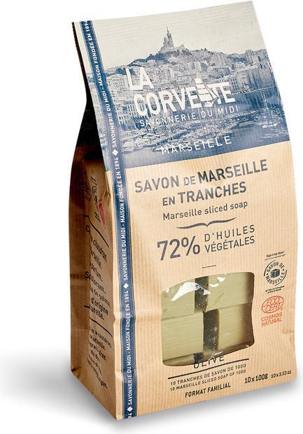 Actual product image La Corvette Olive soap solid (Hard soap, 100 g)