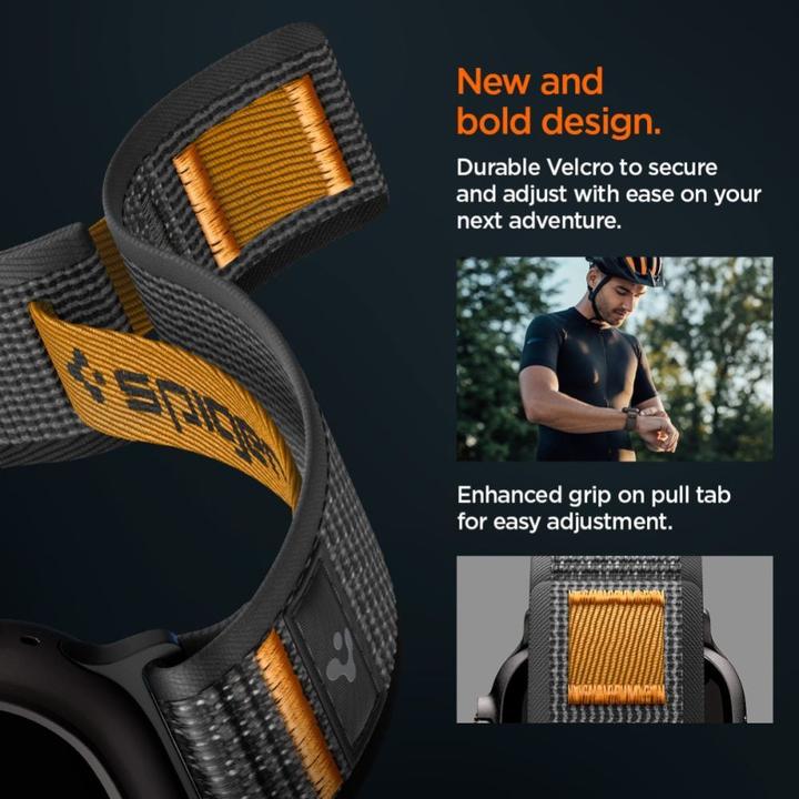 Actual product image Spigen Athlex Air 2 (44 mm, 45 mm, 46 mm, 49 mm, Fabric, Nylon, Plastic)