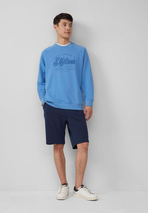 Actual product image S.Oliver Bermuda Detroit: Sweat-Bermuda mit Flammgarnstruktur im Relaxed Fit (XL)