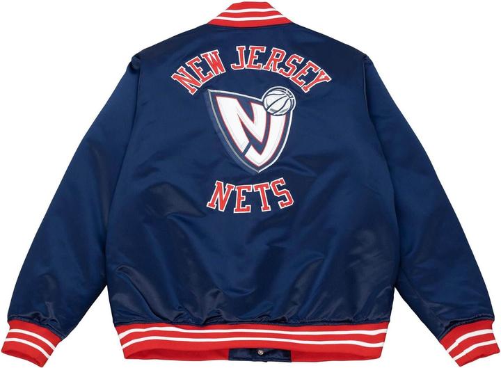 Produktbild Mitchell & Ness NBA Heavyweight Satinjacke New Jersey Nets (S)