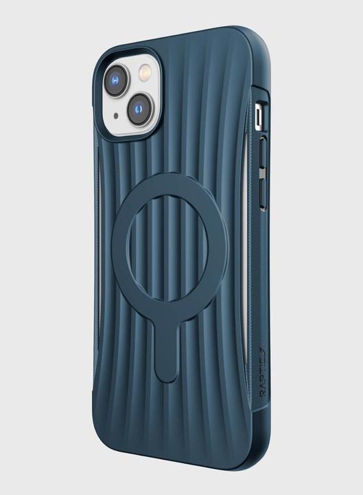 Produktbild X-Doria Raptic Clutch Case für iPhone 14 Plus mit blauer MagSafe-Abdeckung (Apple iPhone 14 Plus)