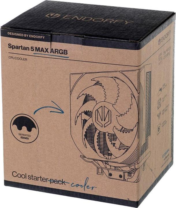 Actual product image Endorfy CPC Spartan 5 MAX ARGB (146 mm)