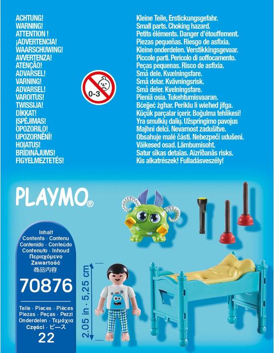 Produktbild Playmobil Kind mit Monsterchen (70876, Playmobil Special Plus)