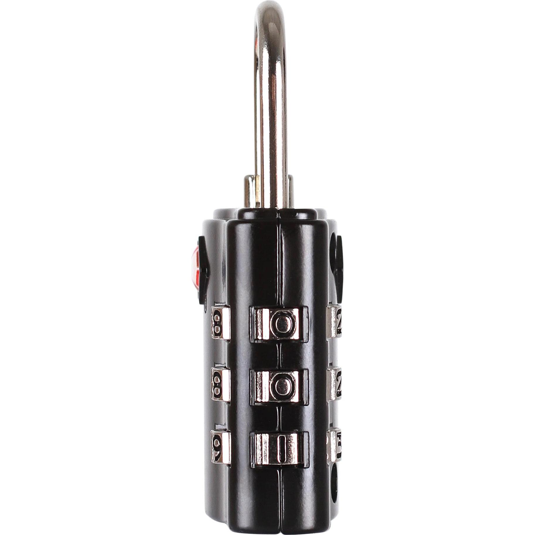 Thumbnail - Lifeventure, Vorhängeschloss, TSA Combi Lock (Black)