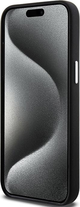 Actual product image Mercedes MEHMP15L23SCMK iPhone 15 Pro 6.1" czarny/black hardcase Silicone Bicolour MagSafe (Apple iPhone 15 Pro)