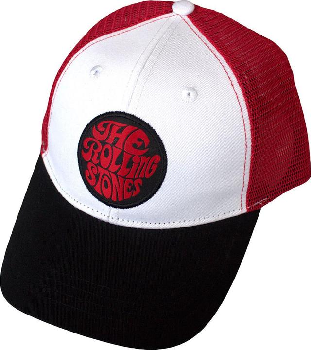 Produktbild The Rolling Stones 70s Logo Emblem Mesh Back Cap