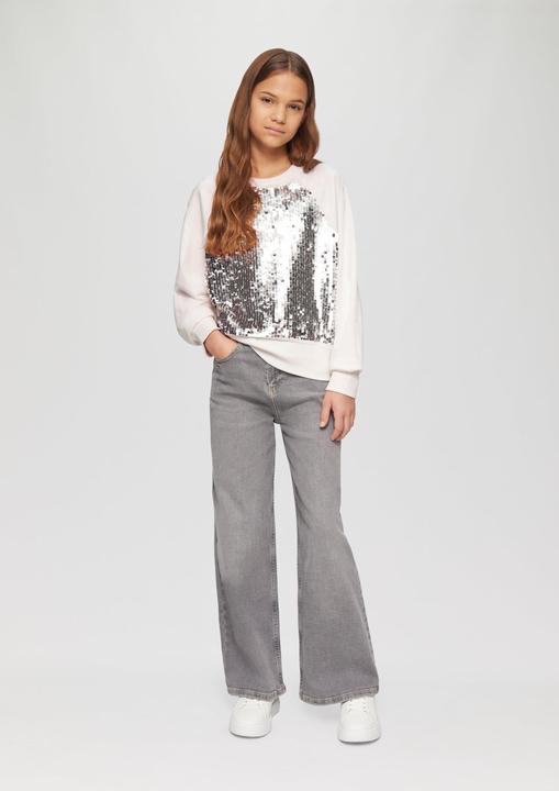 Immagine prodotto S.Oliver Sweatshirt Sweatshirt mit Pailletten (158, 164)