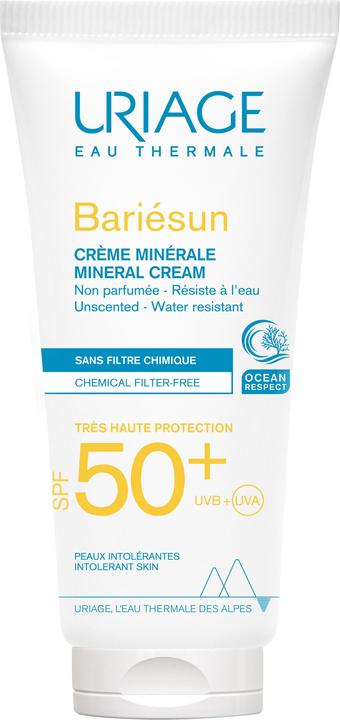 Uriage BariÃ©sun Mineral Cream (Sonnencreme Gesicht, SPF 50, 100 ml)