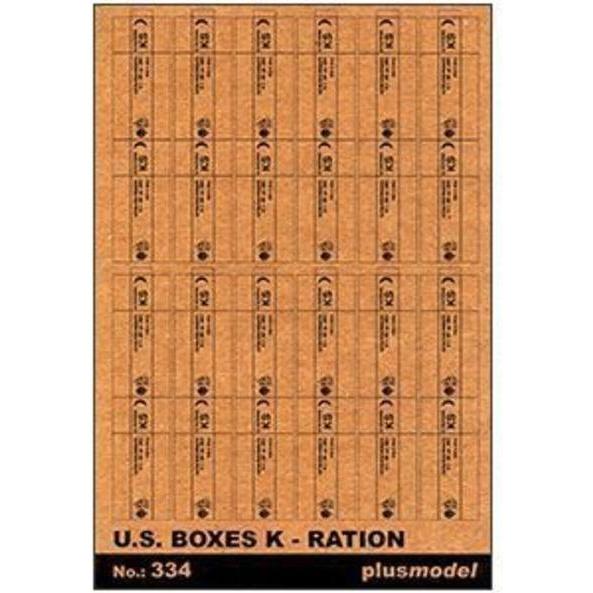 Plus Model U.S. Rationierungs-Kisten K