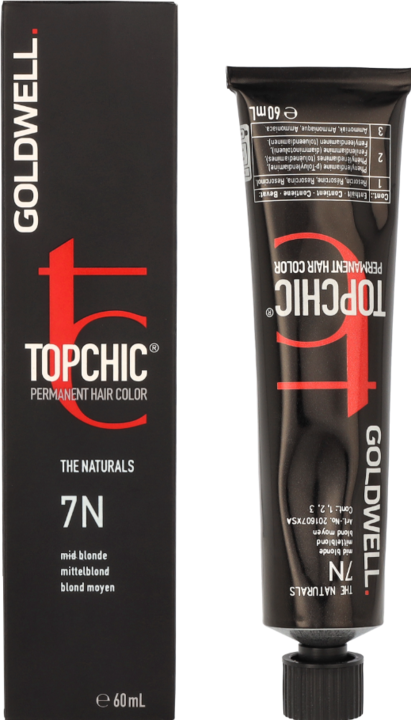 Actual product image Goldwell Topchic (7N Medium blonde)