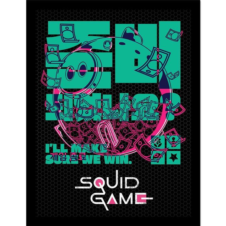 Immagine prodotto Squid Game Poster Incorniciato (40 x 30 cm)