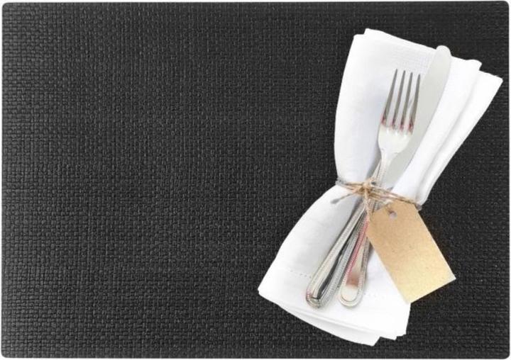 Actual product image Westmark PP placemat "Coolorista", square, black, 45x32.5 cm