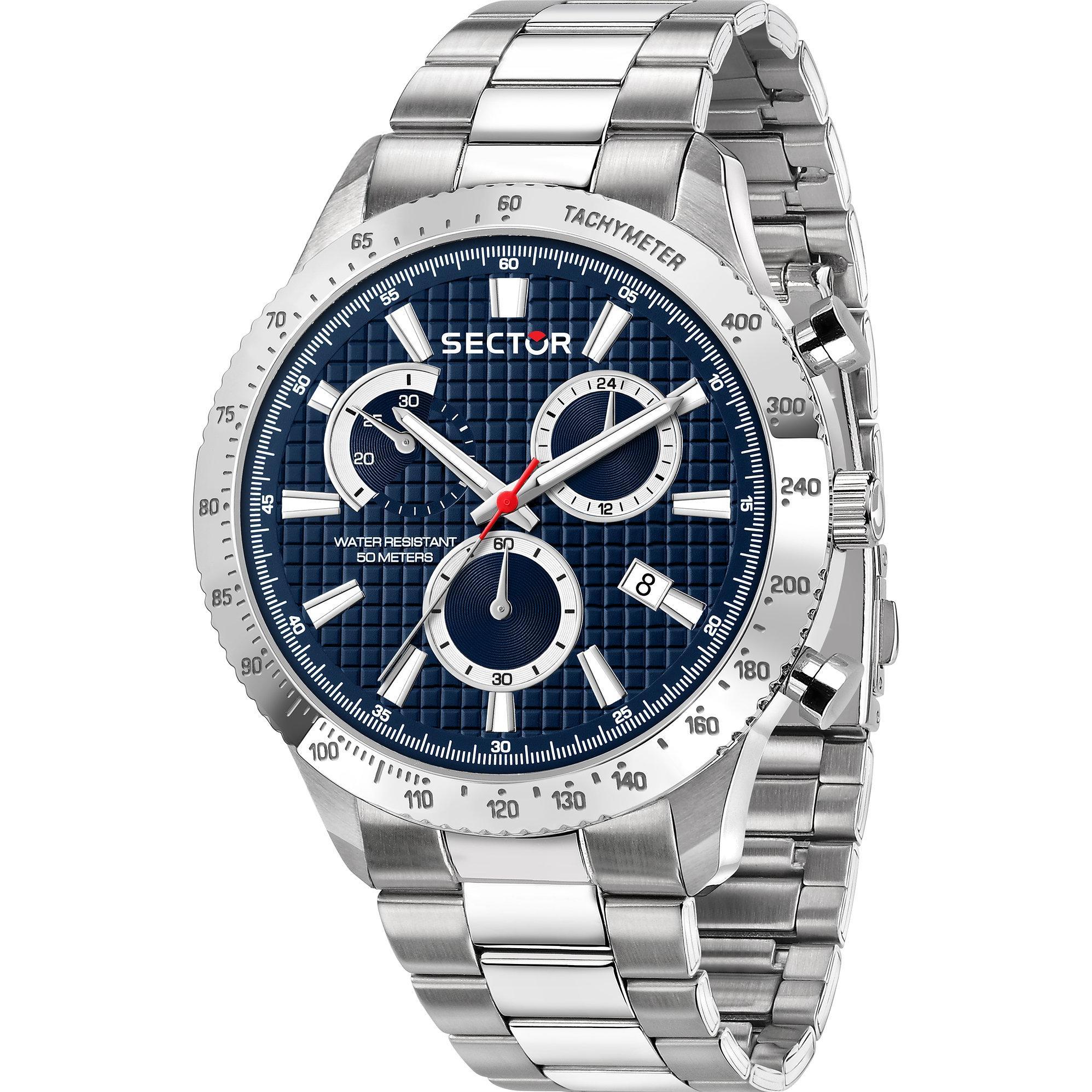 Thumbnail - Sector, Armbanduhr, 270, Silber, (Chronograph, 45 mm)