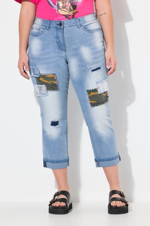 Immagine prodotto Angel of Style 7/8-Jeans Amy, Straight Fit, Camouflage-Patches (48)