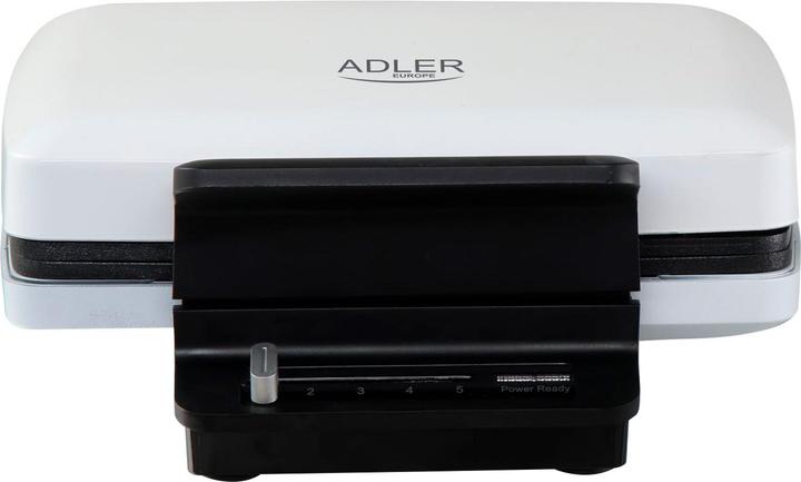 Immagine prodotto Adler Toster Waffle maker | AD 3085 | 1200 W | Numero di paste 2 | Waffle | Bianco