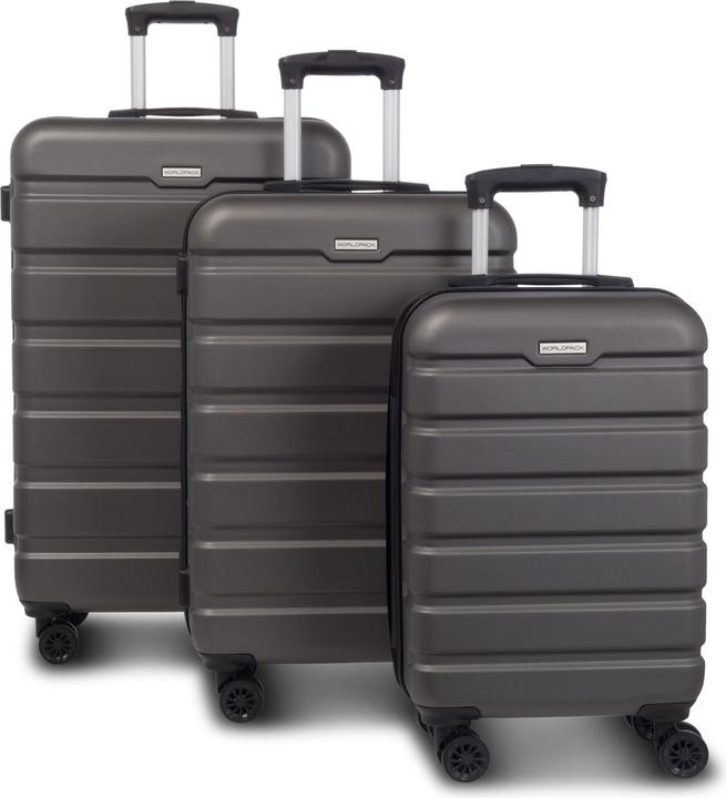 Immagine prodotto Worldpack Set di valigie Phoenix a 4 ruote 3 pezzi (184 l)
