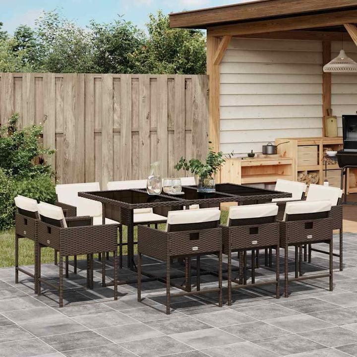 Actual product image vidaXL Garten Essgruppe (165 x 106 x 73 cm)
