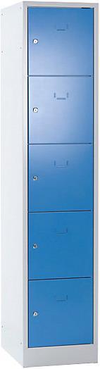 Light grey RAL 7035, Pigeon blue RAL 5014