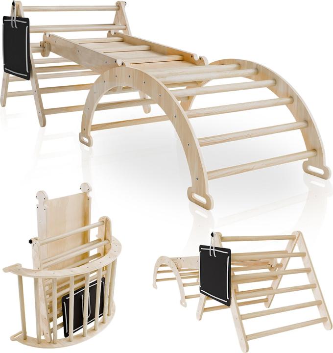 Juskys Kletterdreieck Movario Indoor-Klettergerüst