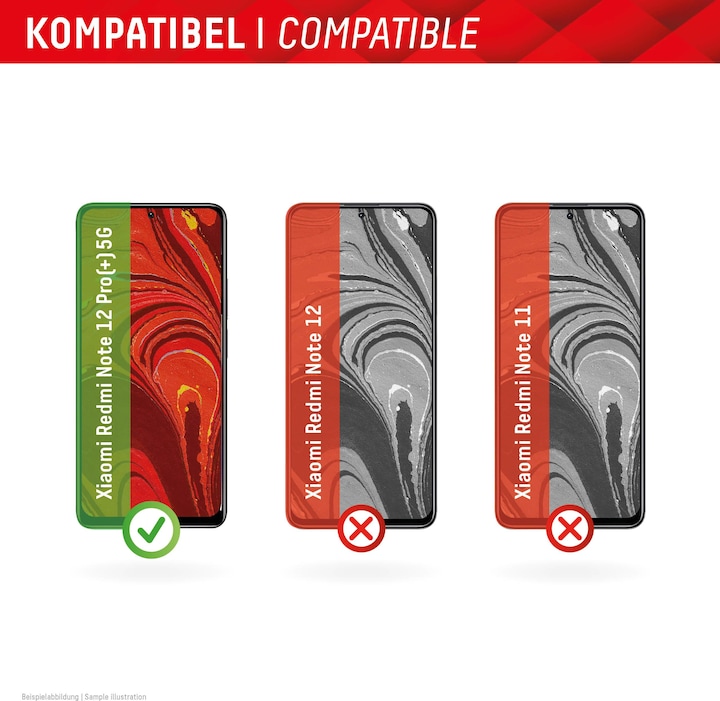 Produktbild Displex Smart Glass, Displayschutzfolie (1 Stück, Xiaomi Poco X5 Pro, Xiaomi Redmi Note 12 Pro+ 5G)