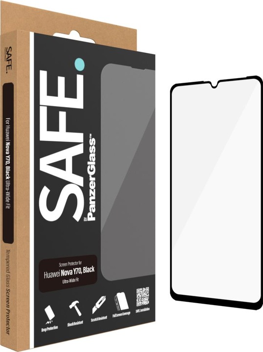 Produktbild Safe Ultra-Wide Fit (1 Stück, Huawei Nova Y70, Huawei Nova Y70 Plus, Huawei Nova)