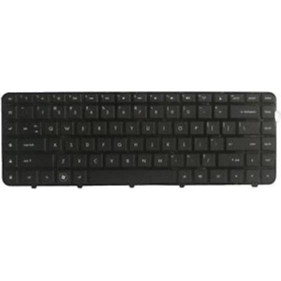 HP Keyboard (INTERNATIONAL), Notebook Ersatzteile, Schwarz, Grau