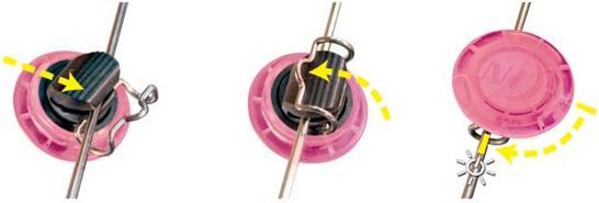 Actual product image Nite Ize Seeem violet