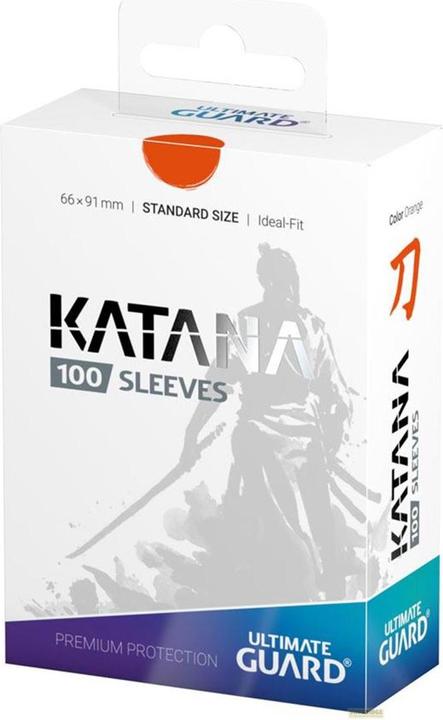 Immagine prodotto Ultimate Guard Kartenhülle Katana Sleeves Standardgrösse Orange 100