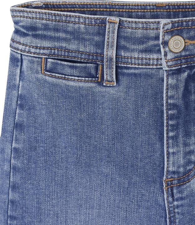 Produktbild Vertbaudet DIE UNVERWÜSTLICHE, robuste Mädchen Jeans mit weitem Bein (116)