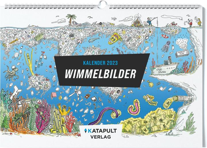 Immagine prodotto Immagini di oggetti nascosti - Calendario 2023