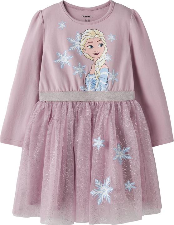 Name it Nmfosimi Frozen Ls Tulle Dress Lnoos Wdi (104)