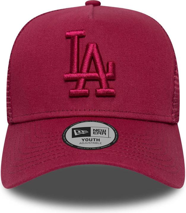 Actual product image New Era Kinder Trucker Cap Los Angeles Dodgers maroon Child (52, 53, 54)