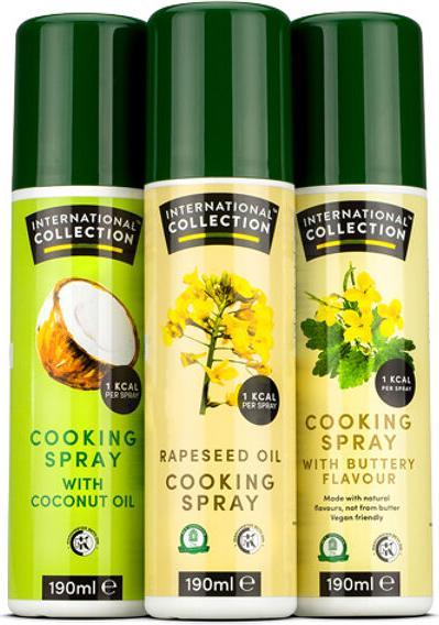 Actual product image International Collection cooking spray (190 ml)