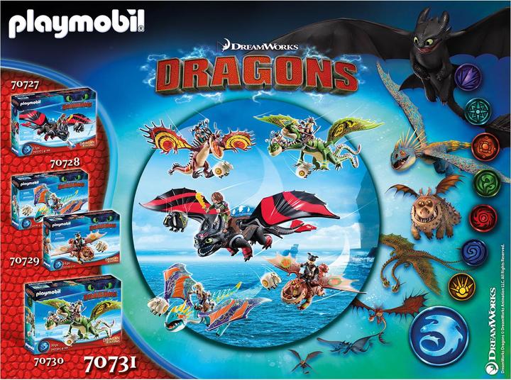 Produktbild Playmobil Dragon Racing: Rotzbakke und Hakenzahn (70731, Playmobil Dragons)