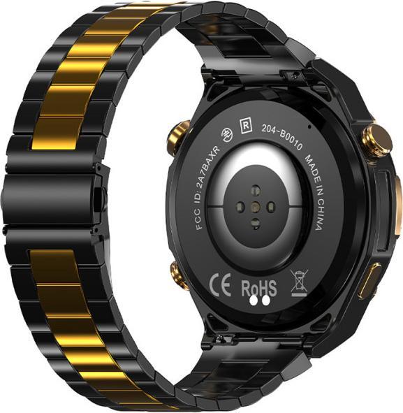 Produktbild Blackview W90 Pro (Montre connectée - 1.43" - Appels Bluetooth) Noir (48.60 mm)