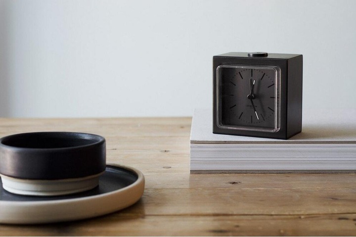 Actual product image Leff Amsterdam alarm clock block black black