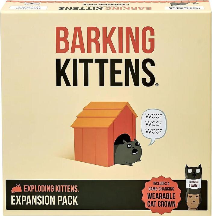 Produktbild Exploding Kittens Barking Kittens Expansion Bellende Kätzchen