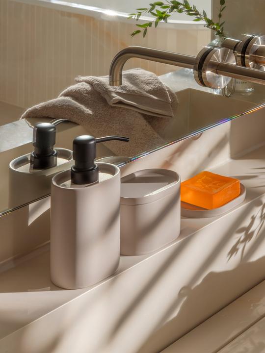 Actual product image Möve Black Serenity Toilettenbürstenhalter