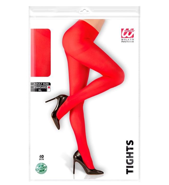 Produktbild Widmann Rote Strumpfhose 40 DEN (40 DEN, 36 - 40)