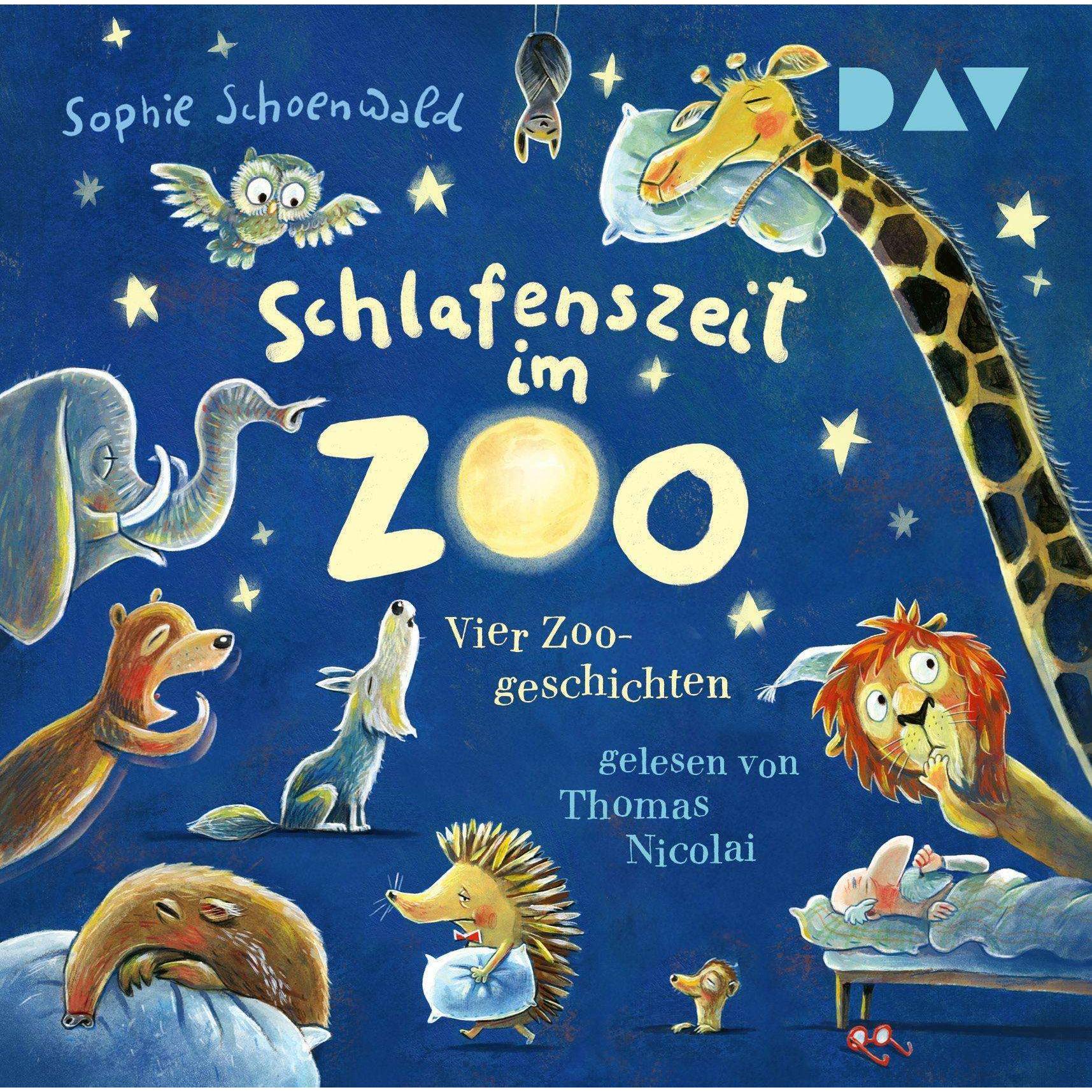Thumbnail - Schoenwald:Schlafenszeit im Zoo. Vier Z, Hörbücher von Sophie Schoenwald