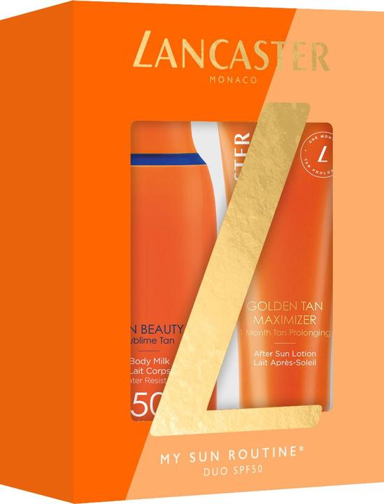 Image du produit Lancaster Kit Duo SPF50 - Ma routine solaire (Lait solaire, SPF 50, 300 ml, 300 g)