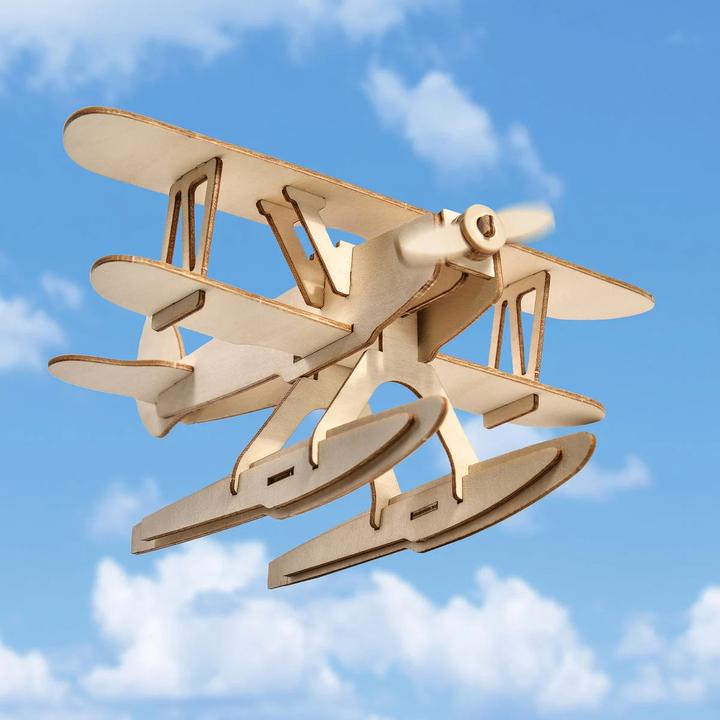 Actual product image Nice Idea Wooden Puzzle Model 3D - Plane