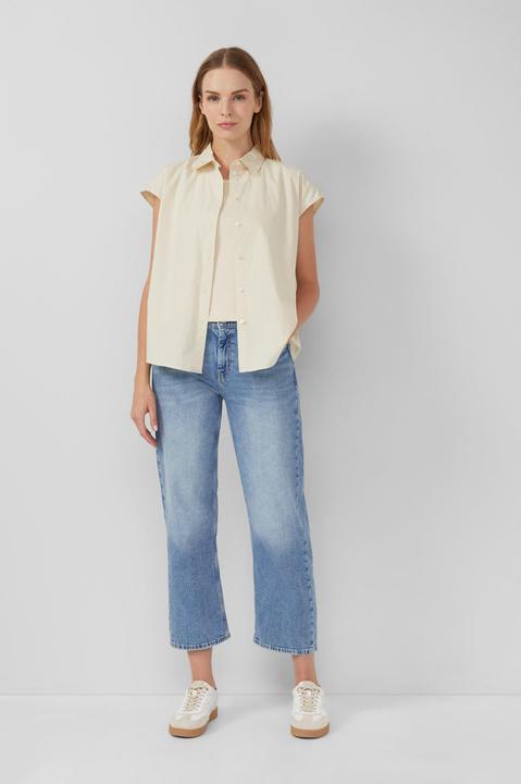 Immagine prodotto s.Oliver Bluse Hemdbluse aus Popeline im Relaxed Fit (46)