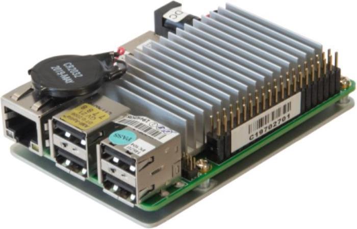 Aaeon UP-CHT01-A20-0432-A11 - UP board with z8350 CPU, 4 GB RAM + 32 GB eMMC, passive heatsink