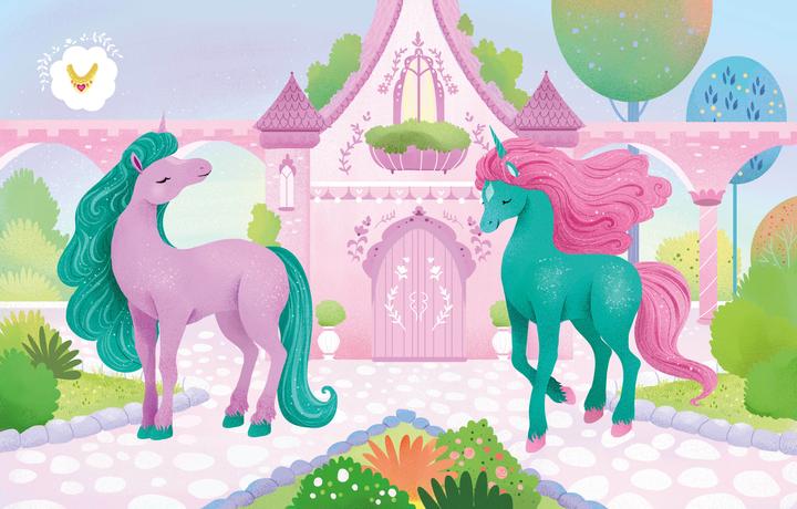 Actual product image My glittery sticker book. Unicorns