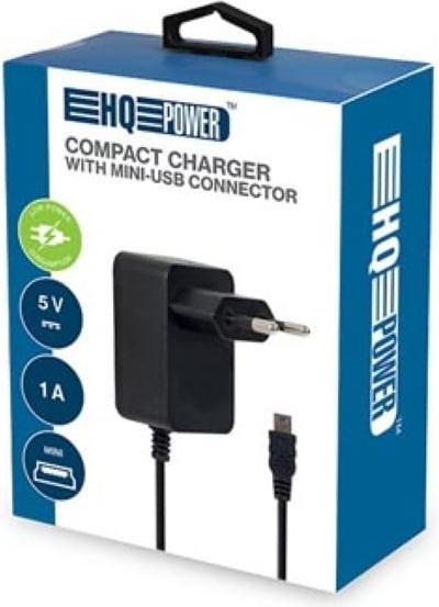 Actual product image Velleman Compact Charger With Mini USB Connector - 5 Vdc - 1 A (5 W)